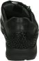 Durea 6306 H Lage sneakersDames sneakers Zwart - Thumbnail 2