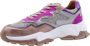 DWRS Jupiter leren sneakers roze geel Leer Meerkleurig 30 - Thumbnail 6