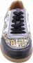 DWRS LABEL DWRS Neptunus denim sneakers Zwart Leer Lage sneakers Dames - Thumbnail 14