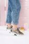 DWRS LABEL Pluto terry Beige Smoke Beige Leer Lage sneakers Dames - Thumbnail 10