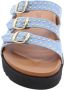 Dwrs Comfort Slipper Mura Blue Dames - Thumbnail 5