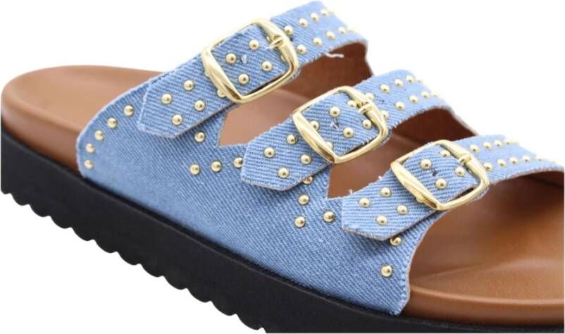 Dwrs Comfort Slipper Mura Blue Dames