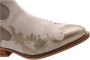 Dwrs Western Charme Cowboy Laarzen Beige Dames - Thumbnail 5