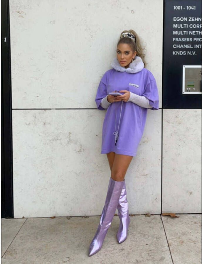 Dwrs Gerona Laarzen Metallic Lila | Lilac Paars Dames - Foto 2