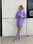 Dwrs Gerona Laarzen Metallic Lila | Lilac Paars Dames - Thumbnail 2
