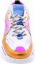 DWRS LABEL DWRS Pluto | multi | white multi Wit Leer Lage sneakers Dames - Thumbnail 15