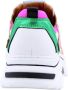 DWRS LABEL DWRS Pluto | multi | white multi Wit Leer Lage sneakers Dames - Thumbnail 8