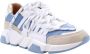 DWRS The label BLACK FRIDAY DEAL Dames Sneakers Blauw Leer - Thumbnail 4