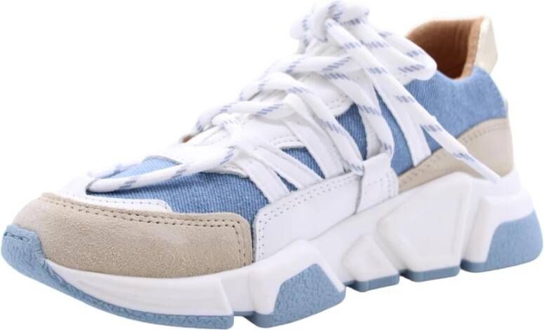 Dwrs Stijlvolle Kagera Sneakers Blue Dames