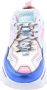 DWRS LABEL DWRS PLUTO sequins Pink Blue Dames Sneaker J5217 - Thumbnail 7