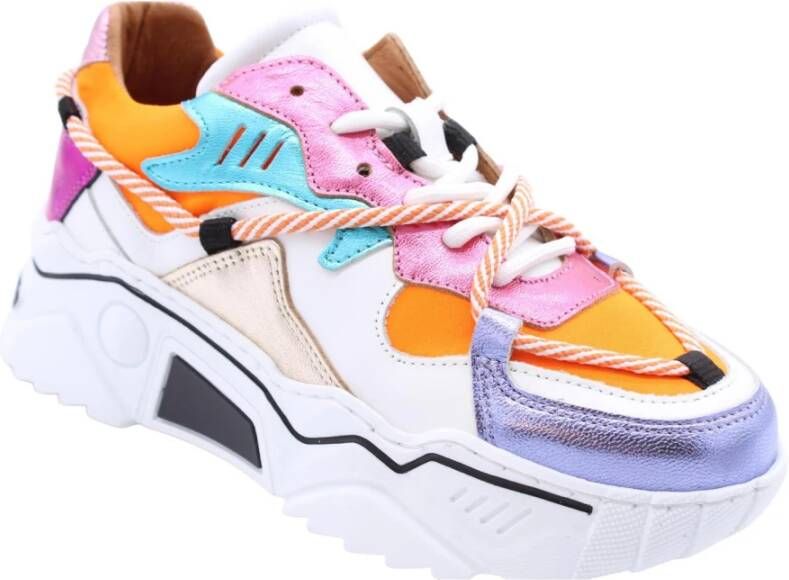 Dwrs Koera Sneaker Stijlvol en Comfortabel Multicolor Dames
