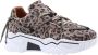 DWRS LABEL DWRS Jupiter leopard sneakers Beige Leer Lage sneakers Dames - Thumbnail 7