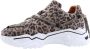 DWRS LABEL DWRS Jupiter leopard sneakers Beige Leer Lage sneakers Dames - Thumbnail 8