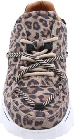 Dwrs Leopard Sneaker voor een stijlvolle look Multicolor Dames