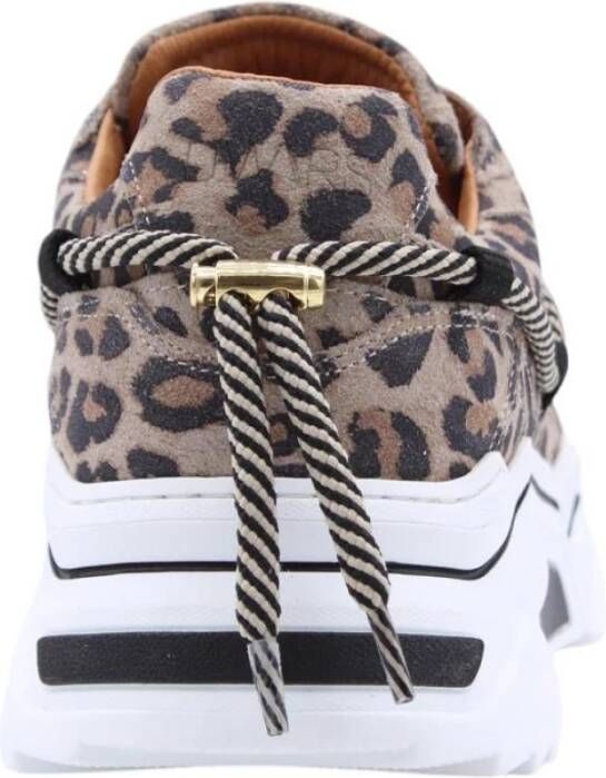 Dwrs Leopard Sneaker voor een stijlvolle look Multicolor Dames