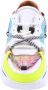DWRS LABEL DWRS Jupiter tweed Pink Yello Roze Leer Lage sneakers Dames - Thumbnail 11