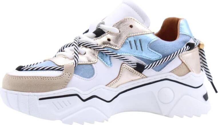 Dwrs Maas Sneaker Blue Dames