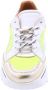 Dwrs Dames Sneakers VENUS Neon White Neon Yellow - Thumbnail 12