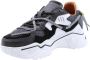 Dwrs Dames Sneakers Jupiter Black white Zwart - Thumbnail 4