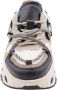 DWRS LABEL DWRS Saturnus teddy sneakers Zwart Leer Lage sneakers Dames - Thumbnail 8