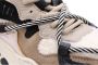 DWRS LABEL DWRS Saturnus teddy sneakers Zwart Leer Lage sneakers Dames - Thumbnail 11