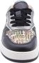 DWRS LABEL DWRS RUGBY tweed Black Stone Dames Sneaker J6523 - Thumbnail 9