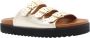 Dwrs Stijlvolle Zomer Slippers Yellow Dames - Thumbnail 3