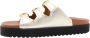 Dwrs Stijlvolle Zomer Slippers Yellow Dames - Thumbnail 4