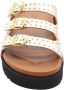 Dwrs Stijlvolle Zomer Slippers Yellow Dames - Thumbnail 5
