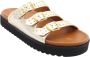 Dwrs Stijlvolle Zomer Slippers Yellow Dames - Thumbnail 8