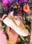 Dwrs Dames Sneakers Pluto Teddy Offwhite Cognac Off White - Thumbnail 5