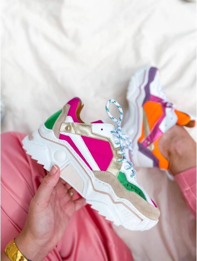 Dwrs Pluto Sneakers Wit Dames