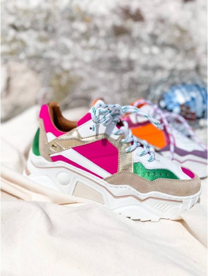 Dwrs Pluto Sneakers Wit Dames
