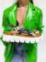 Dwrs Samos Sandaal | Green Blue Meerkleurig Dames - Thumbnail 4