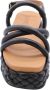 Dwrs Stijlvolle Platte Sandalen voor Vrouwen Black Dames - Thumbnail 4