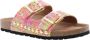 DWRS LABEL DWRS Malibu tweed | pink Roze Textiel Slippers met gesp Dames - Thumbnail 6