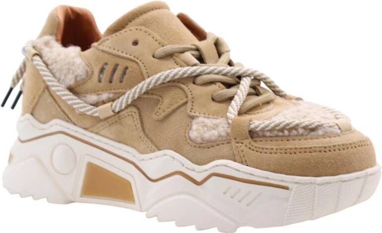 Dwrs Sneaker Beige Dames