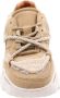 Dwrs Stijlvolle en trendy Walvis Sneakers voor vrouwen Beige Dames - Thumbnail 7