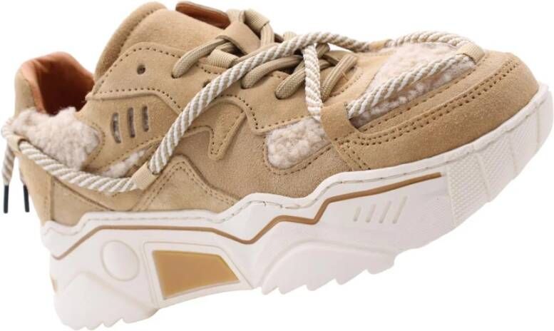 Dwrs Sneaker Beige Dames