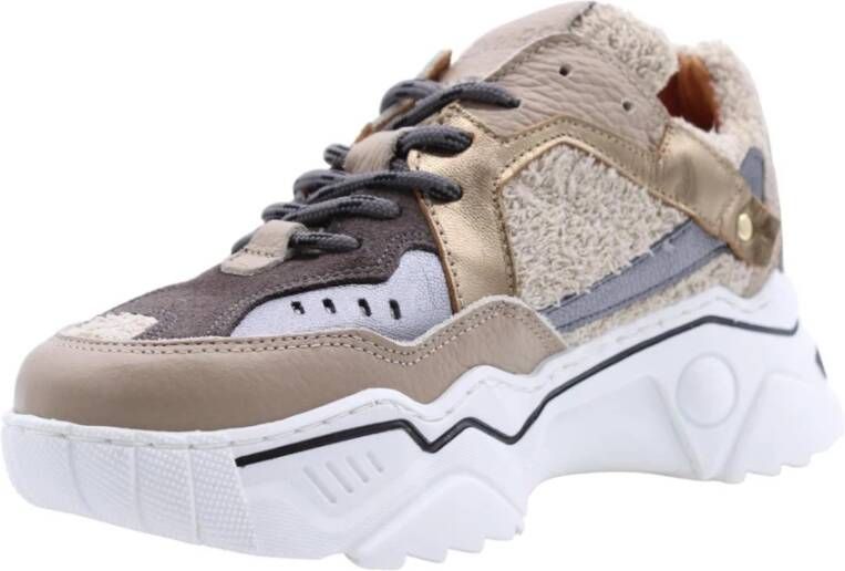 Dwrs Sneaker Beige Dames