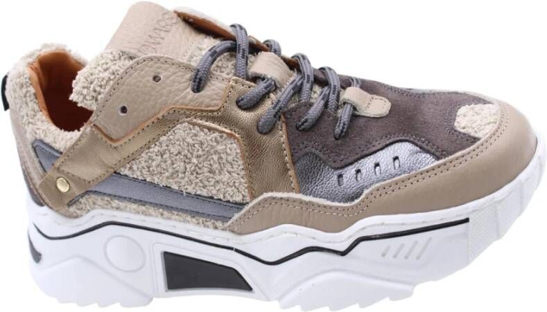 Dwrs Sneaker Beige Dames