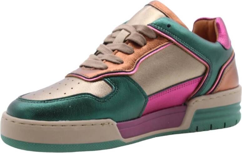 Dwrs Sneaker Groen Dames