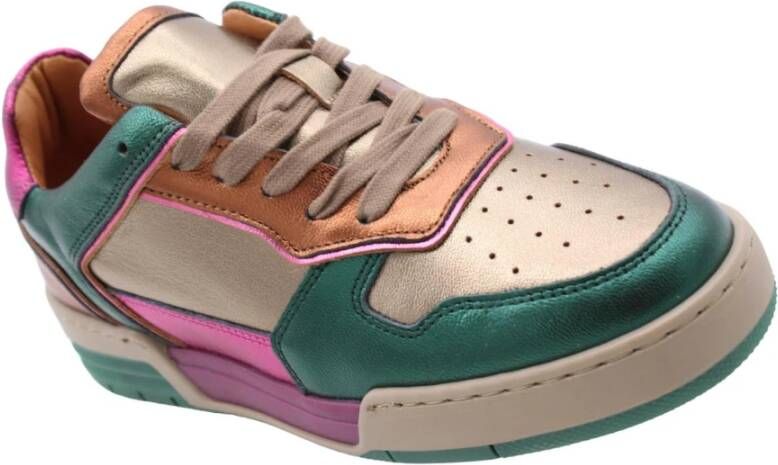 Dwrs Sneaker Groen Dames