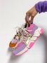 Dwrs Dames Sneakers Los Angeles Terry pink Lila - Thumbnail 9
