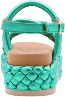 Dwrs Trendy Sandal for Summer Green Dames