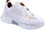 DWRS Pluto chunky leren sneakers rosé wit - Thumbnail 7
