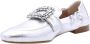 E mia Stijlvolle Moccasin Loafers voor Vrouwen Gray Dames - Thumbnail 4