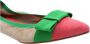E mia Stijlvolle Ballerina's voor Vrouwen Green Dames - Thumbnail 14