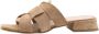 E mia Halan Muilezels Sandalen Brown Dames - Thumbnail 4