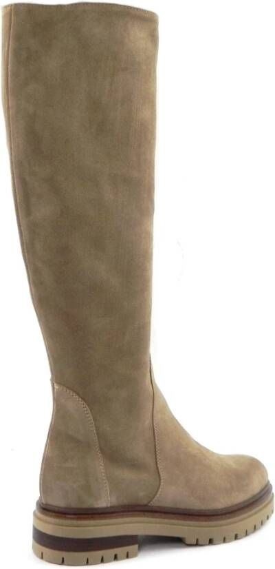 E mia High Boots Beige Dames